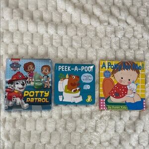 Children's Potty Training Board Books Set